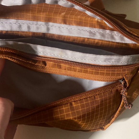 REI Orange Grid Pattern Fanny Pack - Picture 3 of 5